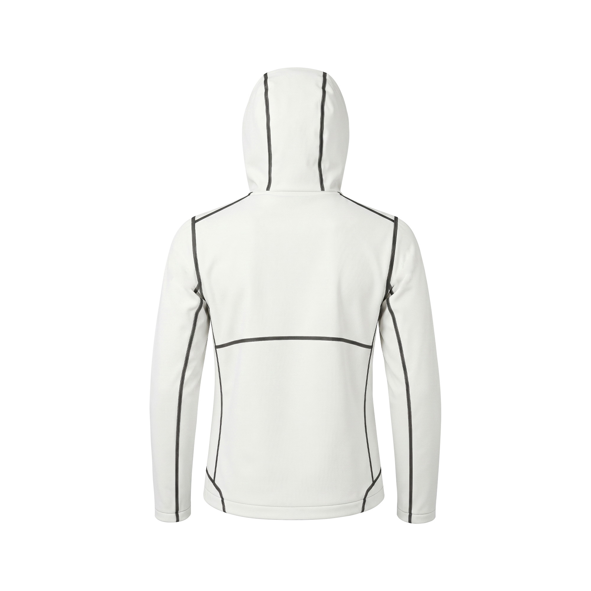 Aqualab Aero Crew Full Zip Hoodie Men's Sweatshirt - White
