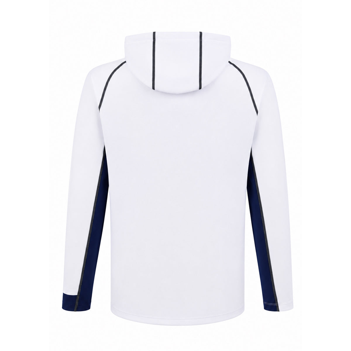 Aqualab Aqua Pro Hooded Rashguard Men's Rash Guard - White-Navy