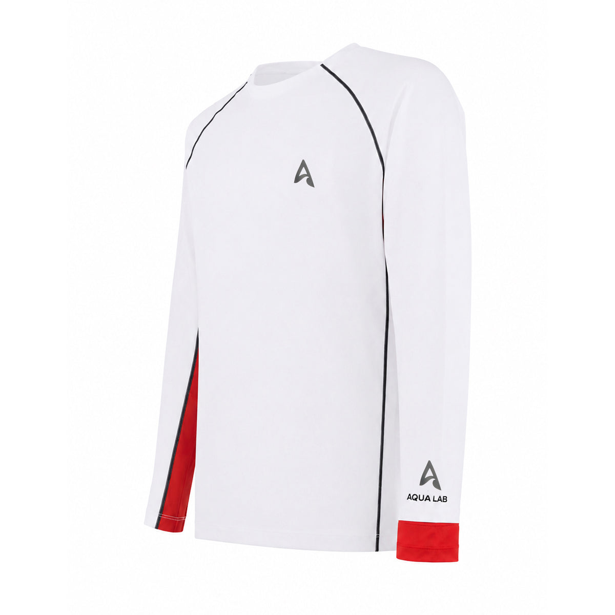 Aqualab Aqua Pro Rash Guard Men's Rash Guard - White-Red
