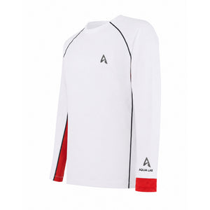 Aqualab Aqua Pro Rash Guard Men's Rash Guard - White-Red