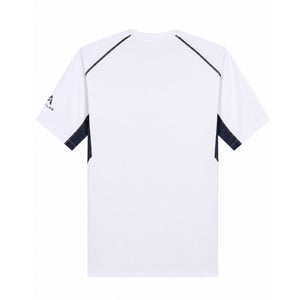 Aqualab Aqua Pro Rash Guard Short Sleeve Men's T-Shirt - White-Navy