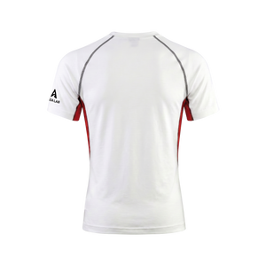 Aqualab Aqua Pro Rash Guard Short Sleeve Men's T-Shirt - White-Red