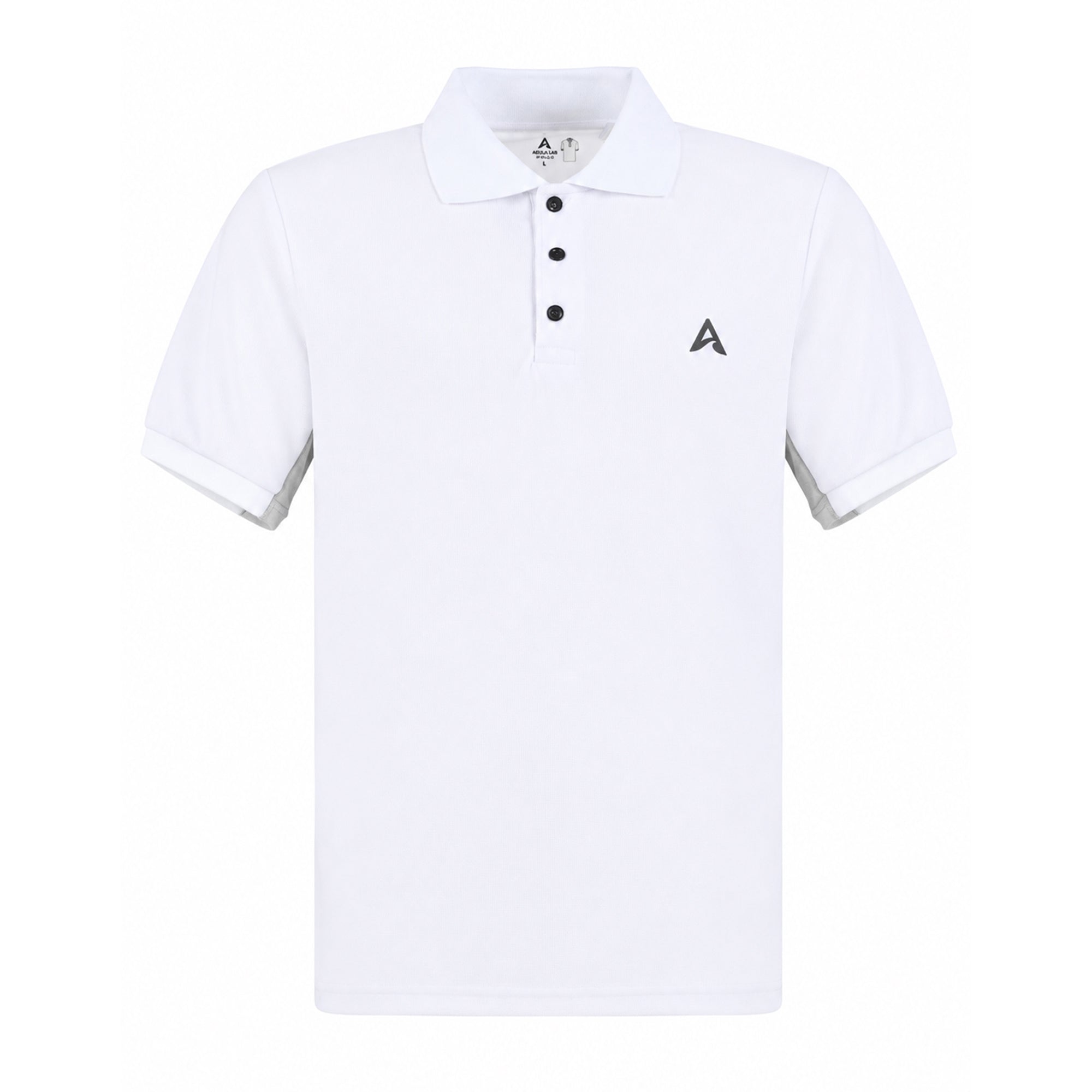 Aqualab Aero Crew Pique Men's T-Shirt - White