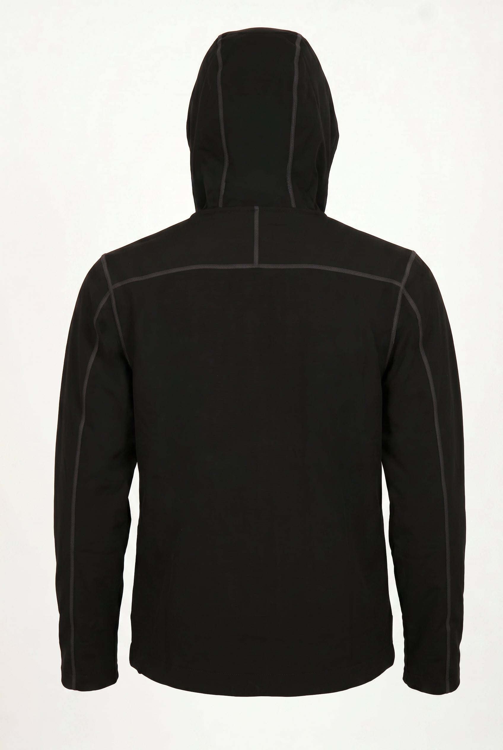 Aero Crew Tech-Knit Zip Hoodie - Black