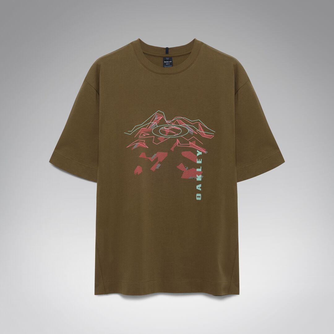 Oakley Mountain Ridge Erkek T-Shirt - Haki