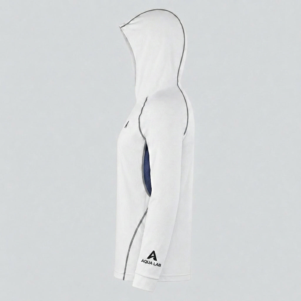 Aero Crew Hooded Long Sleeve Waffle-Knit