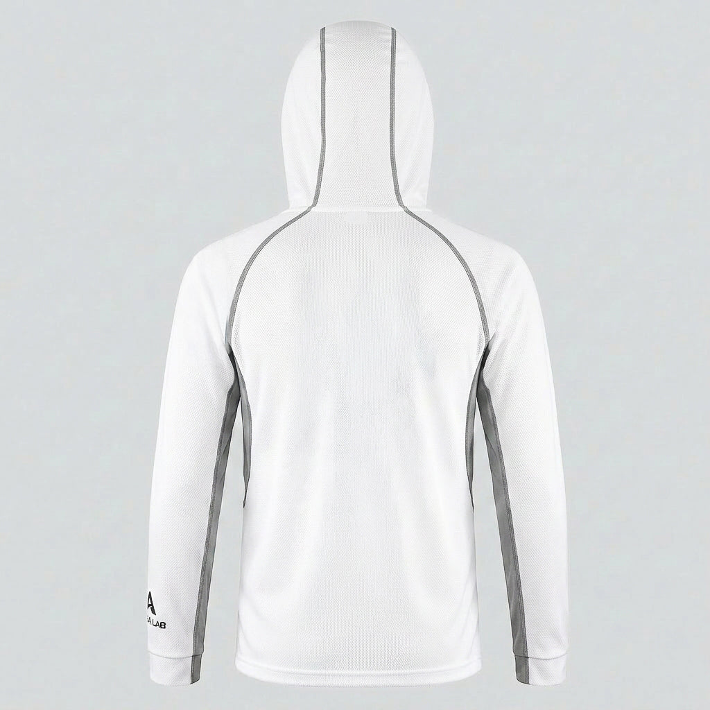 Aero Crew Hooded Long Sleeve Waffle-Knit