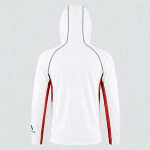 Aero Crew Hooded Long Sleeve Waffle-Knit