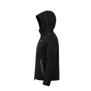 Aqualab Aero Crew Full Zip Hoodie Erkek Sweat - Siyah