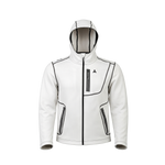 Aqualab Aero Crew Full Zip Hoodie Erkek Sweat - Beyaz