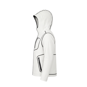 Aqualab Aero Crew Full Zip Hoodie Erkek Sweat - Beyaz