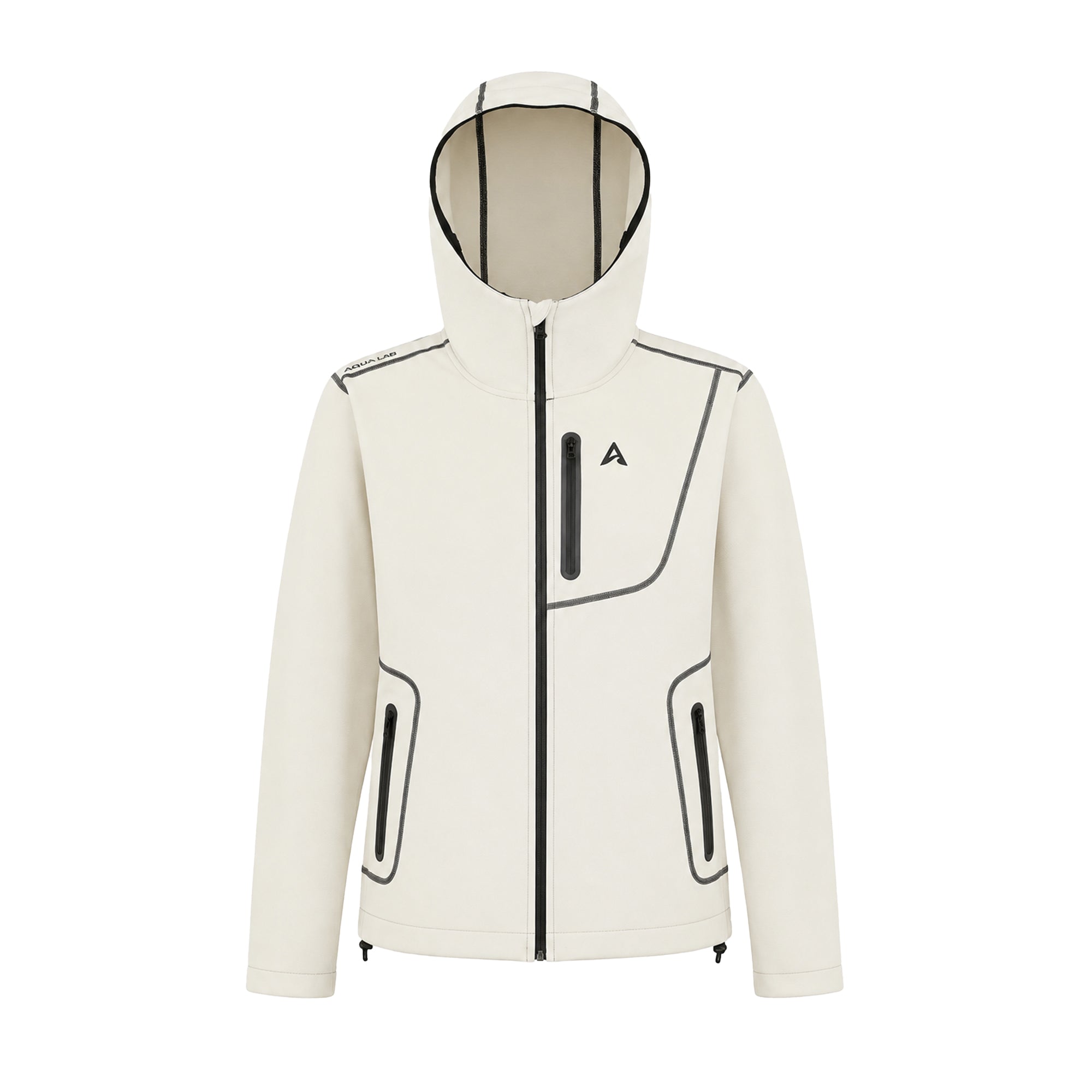 Aqualab Aero Full Zip Hoodie Erkek Sweatshirt - Beyaz