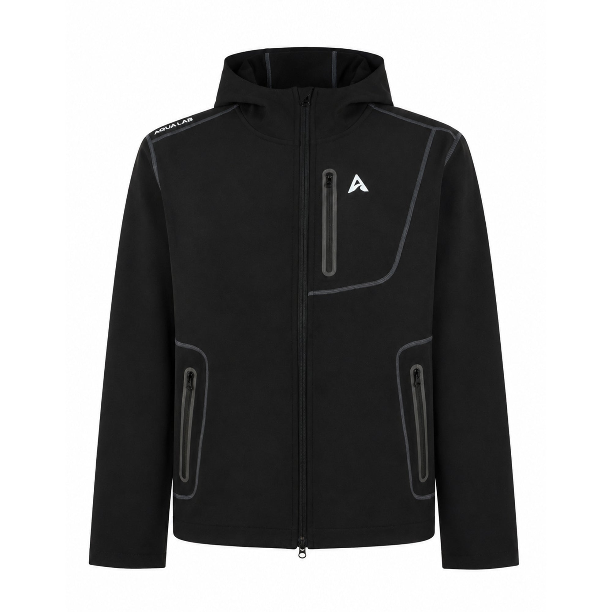 Aqualab Aero Full Zip Hoodie Erkek Sweatshirt - Siyah