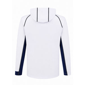 Aqualab Aqua Pro Hooded Rashguard Men's Rash Guard - White-Navy