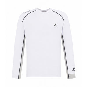 Aqualab Aqua Pro Rash Guard Men's Rash Guard - White-Grey