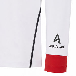 Aqualab Aqua Pro Rash Guard Men's Rash Guard - White-Red