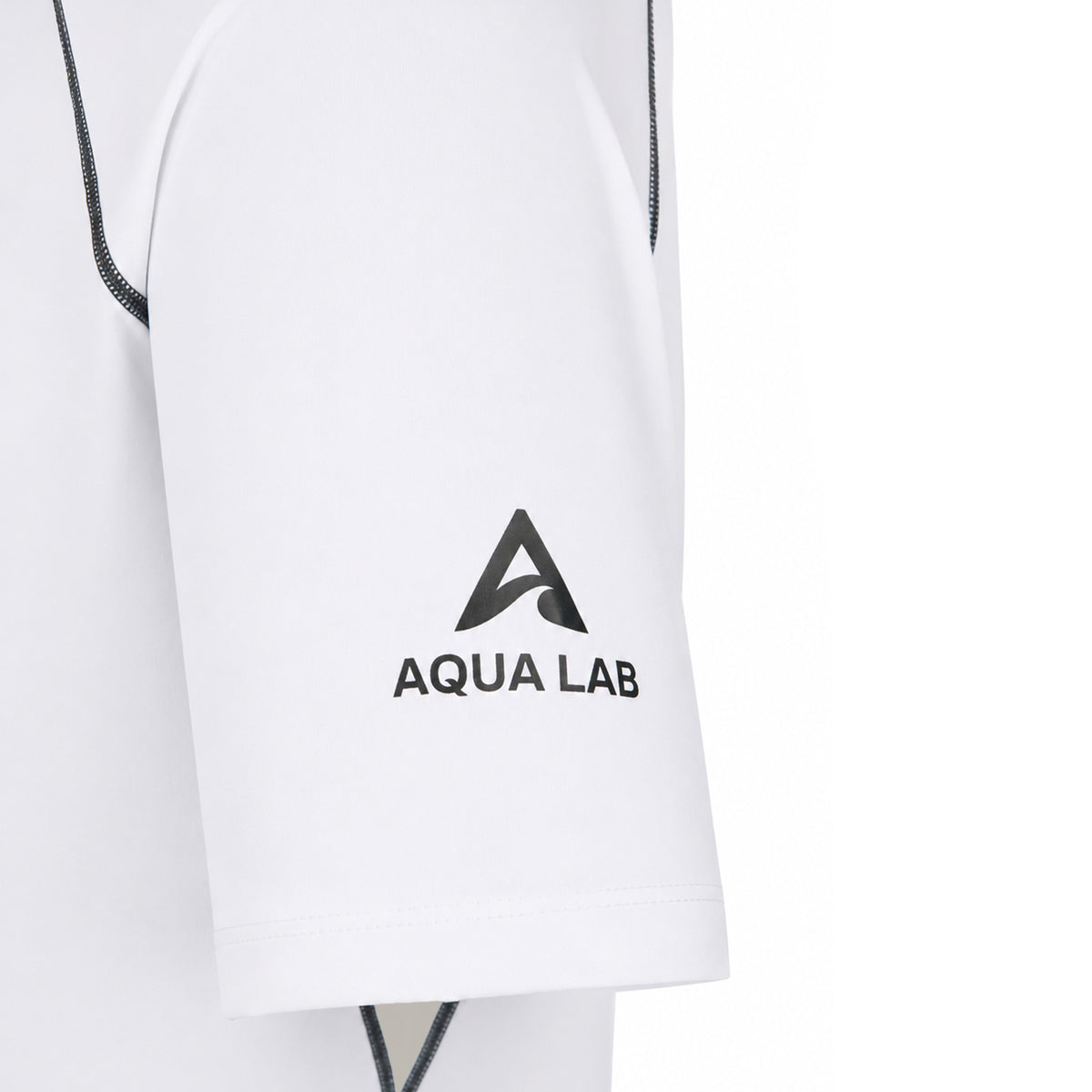 Aqualab Aqua Pro Rashguard Short Sleeve Men's T-Shirt - White-Grey