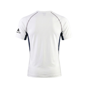 Aqualab Aqua Pro Rash Guard Short Sleeve Men's T-Shirt - White-Navy