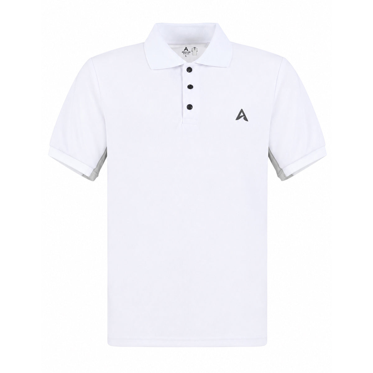 Aqualab Aero Crew Pique Men's T-Shirt - White