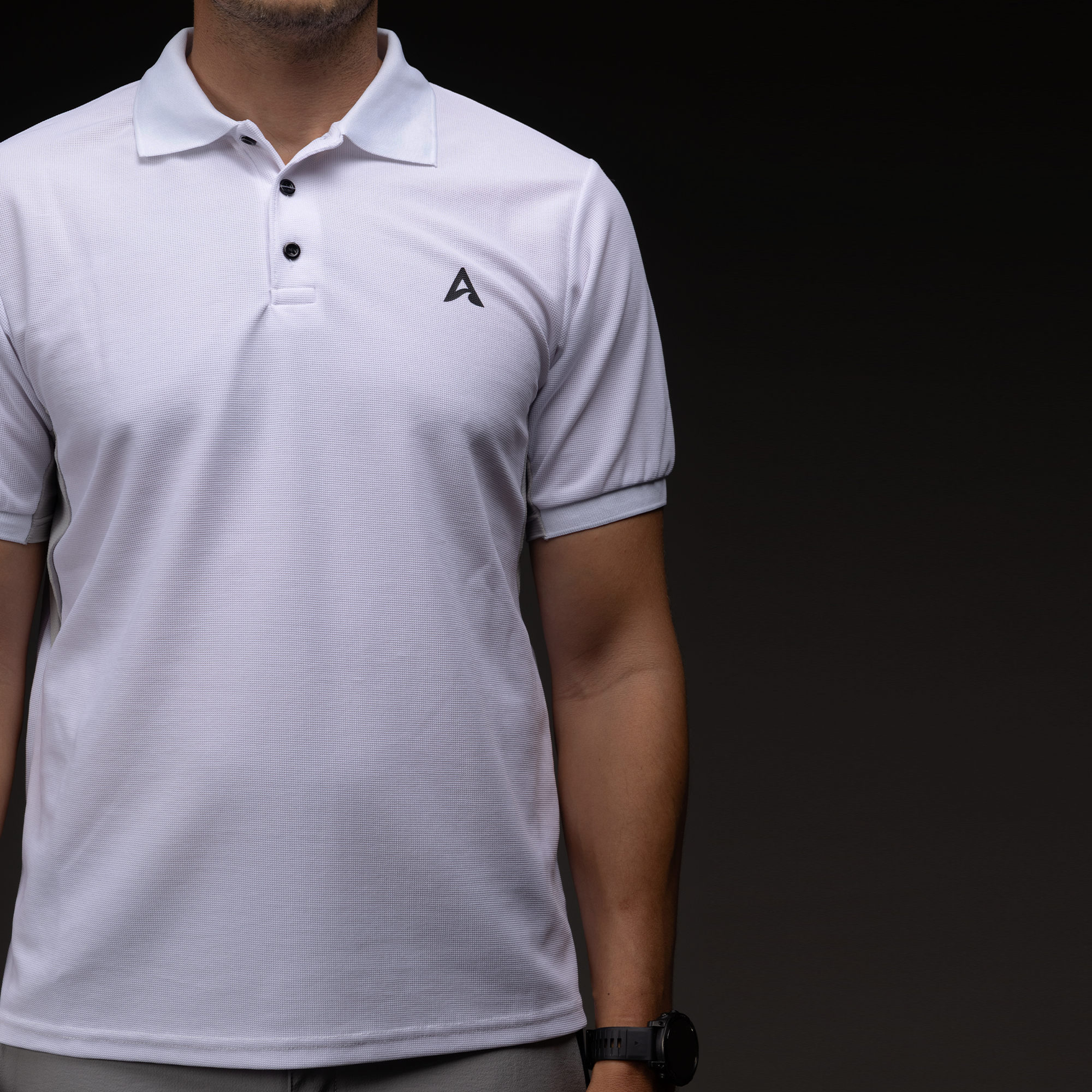 Aqualab Aero Pique Polo T-Shirt Erkek Tişört - Beyaz
