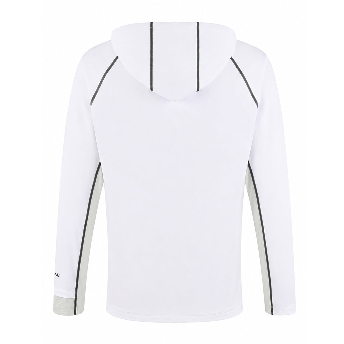 Aqualab Aqua Pro Hooded Rashguard Men's Rash Guard - White-Gray