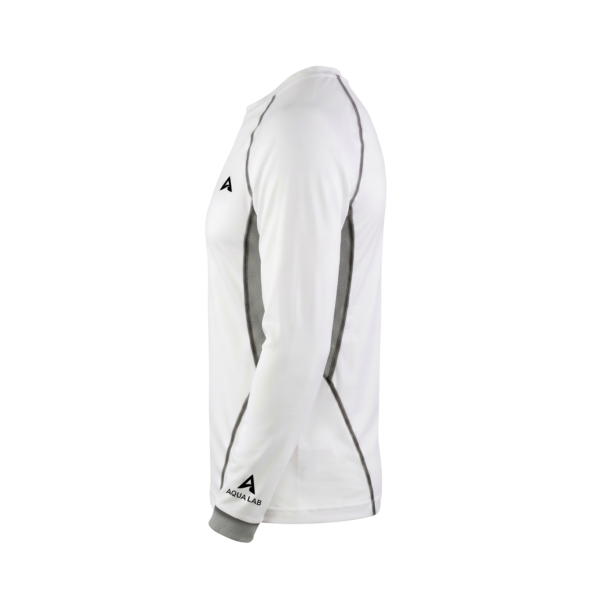 Aqualab Aqua Pro Rash Guard Men's Rash Guard - White-Grey